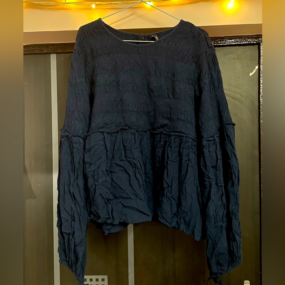 Vero Moda comfortable casual peplum top - Picture 3 of 5